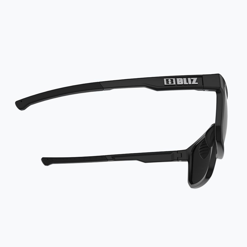 Cyklistické okuliare Bliz Ignite Polarized S3 matné čierne/hnedé strieborné zrkadlo 5