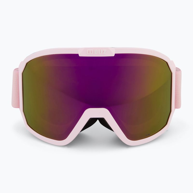 Lyžiarske okuliare Bliz Rave matt powder pink/brown pink multi 2
