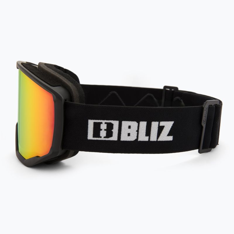 Lyžiarske okuliare Bliz Spark black/brown&red 4
