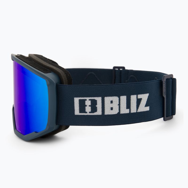 Lyžiarske okuliare Bliz Spark dark blue/brown&blue 4