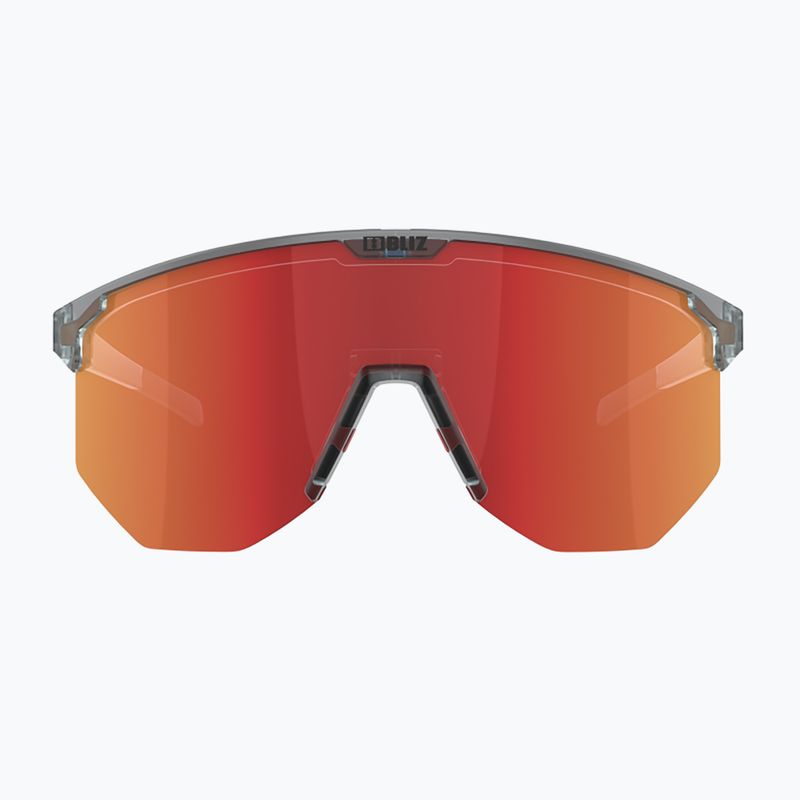 Bliz Hero S3 transparentné tmavosivé/hnedočervené multi bicyklové okuliare 4