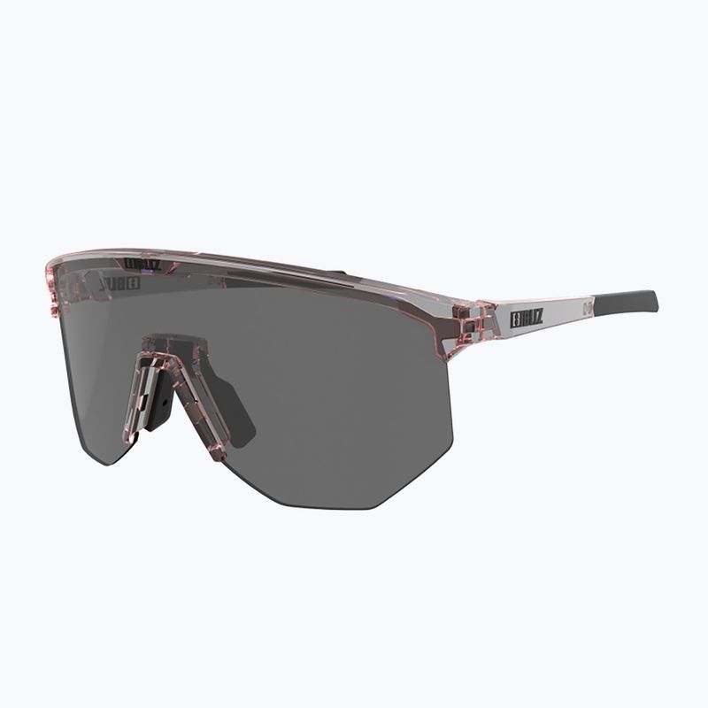 Cyklistické okuliare Bliz Hero Small S3 transparentné ružové/dymové 3