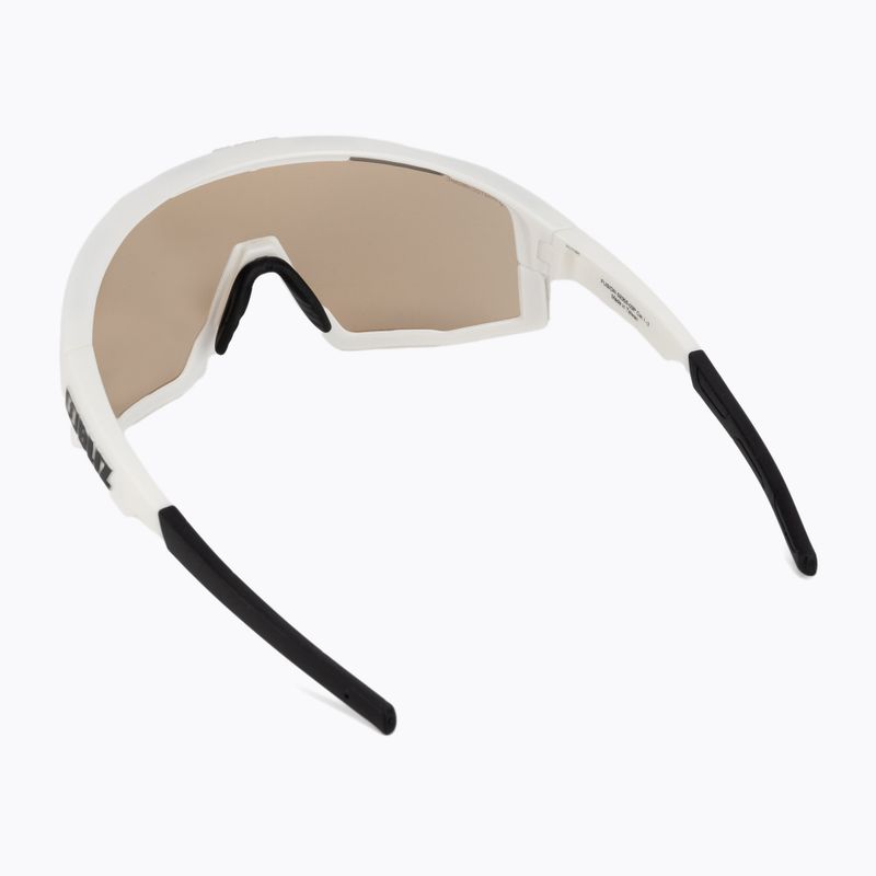 Cyklistické okuliare Bliz Fusion Nano Optics Photochromic S1-S3 matné biele/hnedé 3