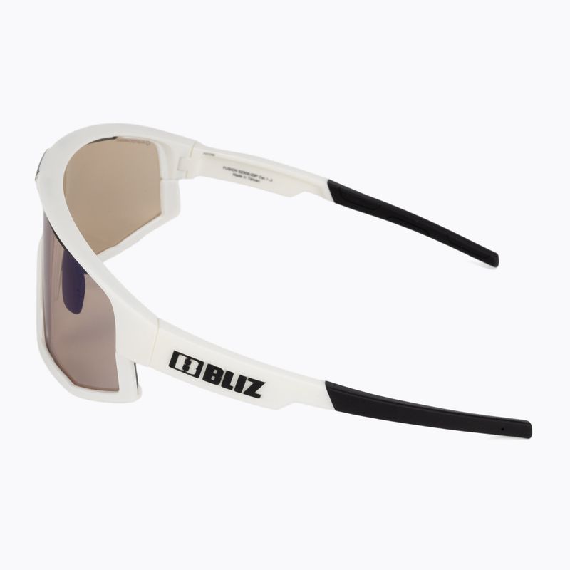 Cyklistické okuliare Bliz Fusion Nano Optics Photochromic S1-S3 matné biele/hnedé 5