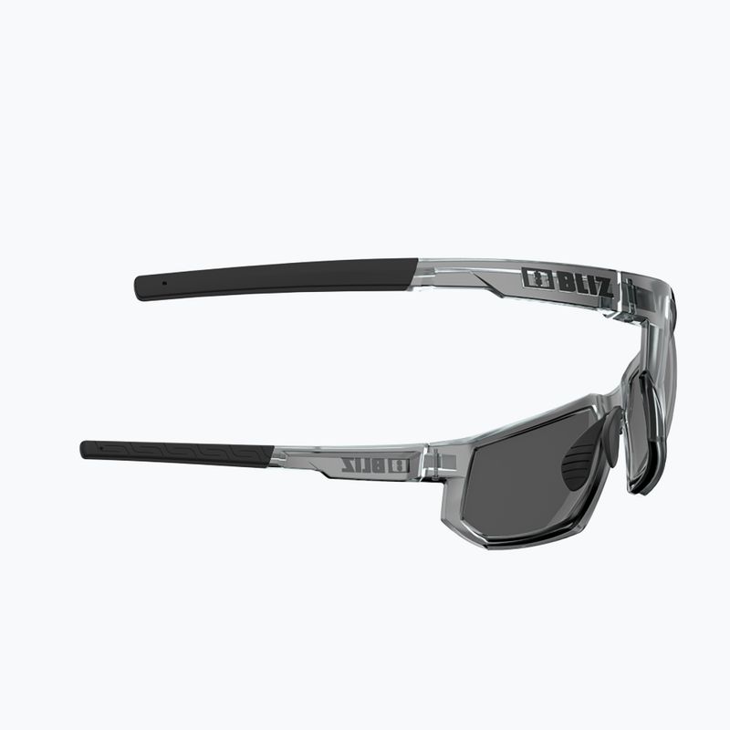Cyklistické okuliare Bliz Arrow S3 transparentné šedé/dymové 6