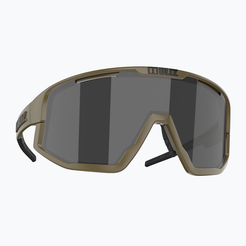 Slnečné okuliare Bliz Vision matt camo green/smoke/silver mirror