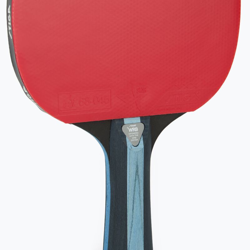 Raketa na stolný tenis STIGA Flexure V2 5-Star black/red 5