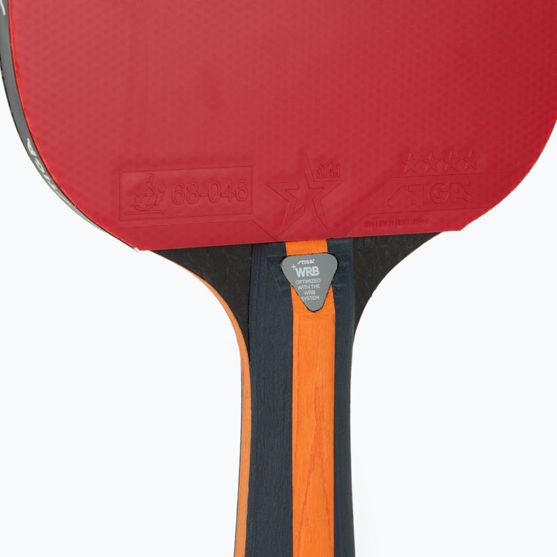 Raketa na stolný tenis STIGA Trinity V2 3-Star black/red 5