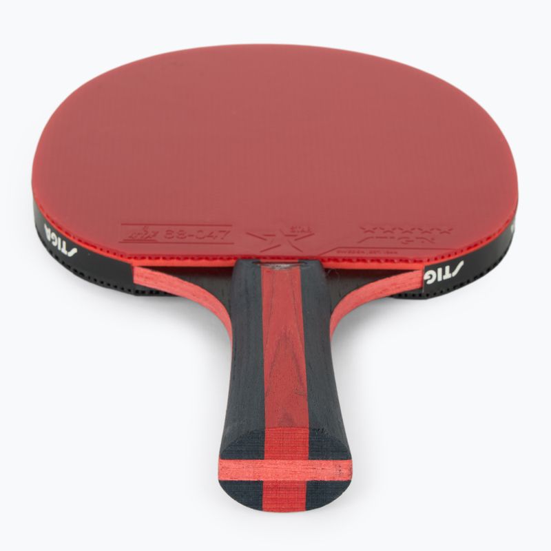 Raketa na stolný tenis STIGA Hobby Instinct black/red 2