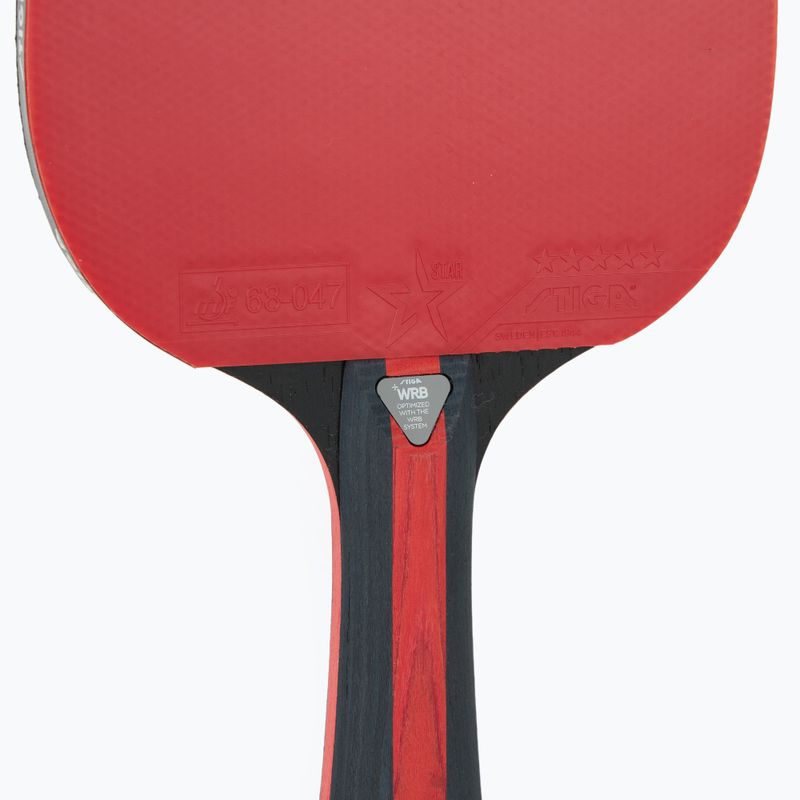 Raketa na stolný tenis STIGA Hobby Instinct black/red 5