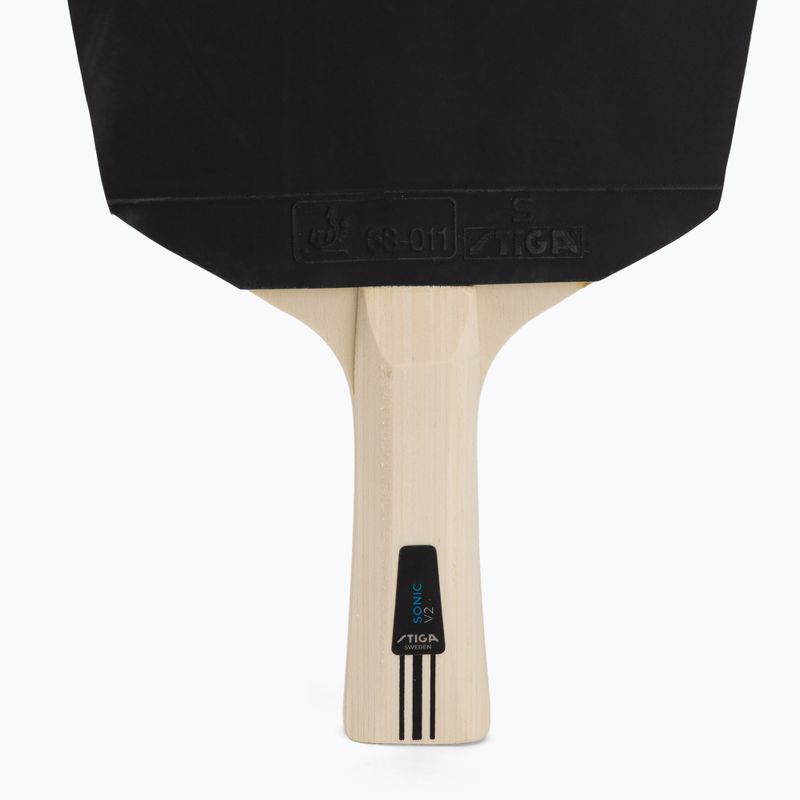 Raketa na stolný tenis STIGA React 2-Star black/red 5