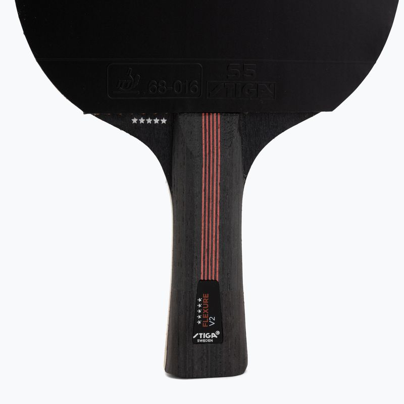 Raketa na stolný tenis STIGA Cybershape Future 3-Star black/red 4
