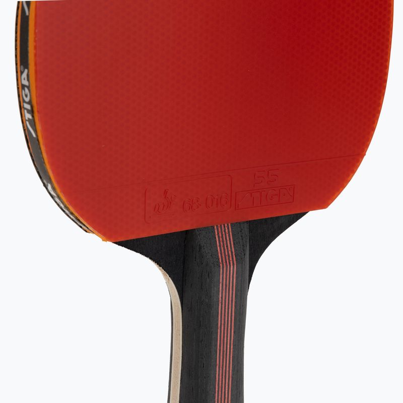 Raketa na stolný tenis STIGA Cybershape Future 3-Star black/red 5