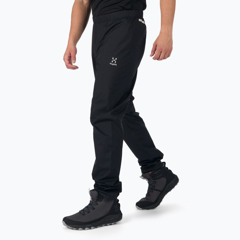 Pánske membránové nohavice Haglöfs L.I.M Proof black 604507 3