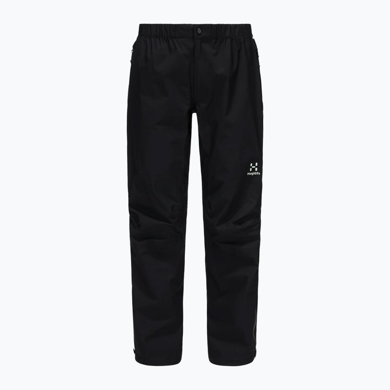 Pánske nohavice do dažďa Haglöfs L.I.M black 6045442DQ