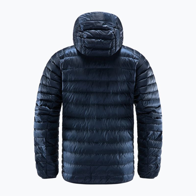 Pánska páperová bunda Haglöfs Roc Down Hood navy blue 604682 2