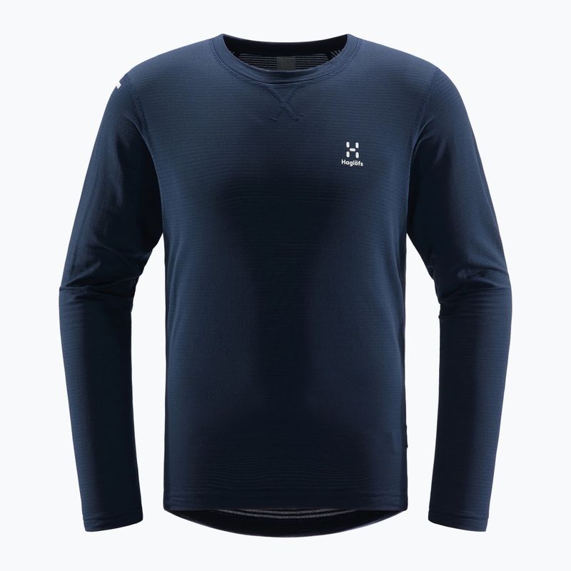 Haglöfs pánske trekingové tričko L.I.M Mid Roundneck navy blue 604764