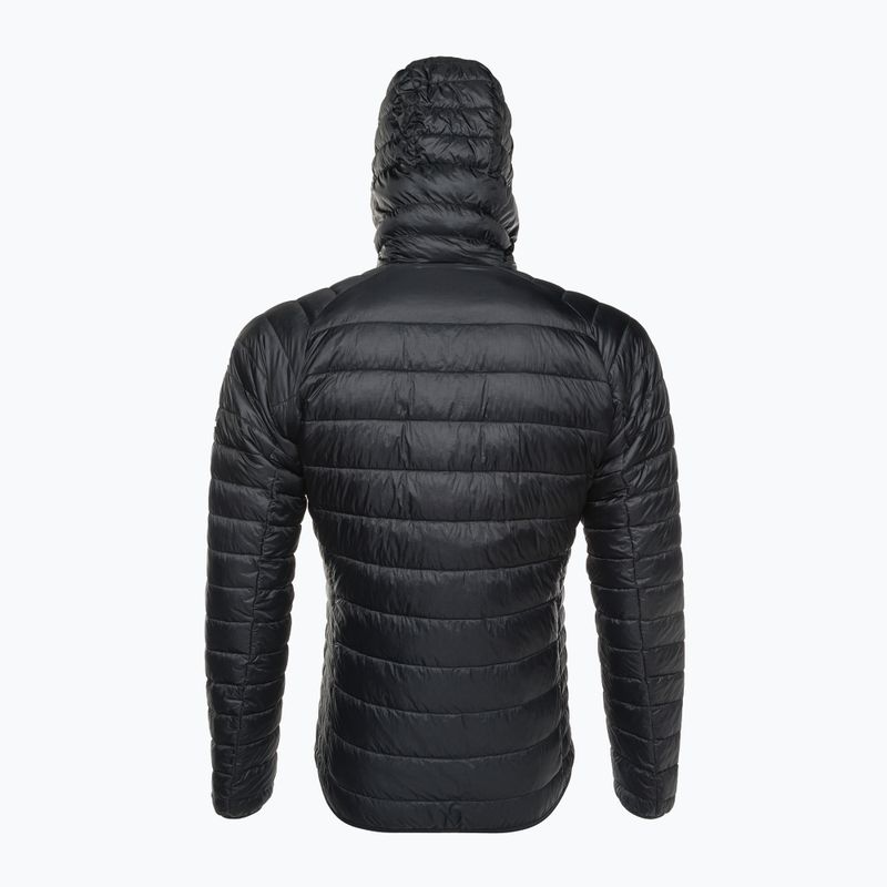 Pánska páperová bunda Haglöfs V series Mimic Hood black 604796 2