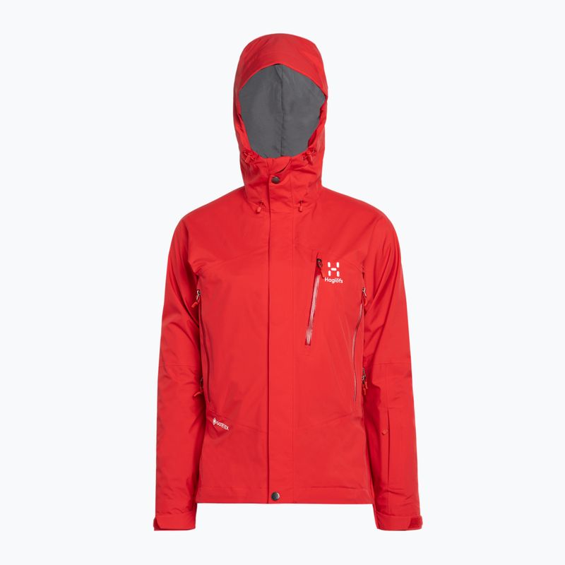 Haglöfs Astral GTX dámska bunda do dažďa červená 604669