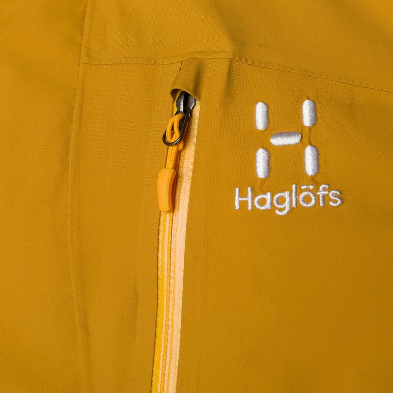 Pánska bunda do dažďa Haglöfs Astral GTX žltá 604668 3