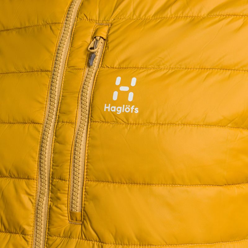 Pánska páperová bunda Haglöfs Spire Mimic Hood yellow 604676 3