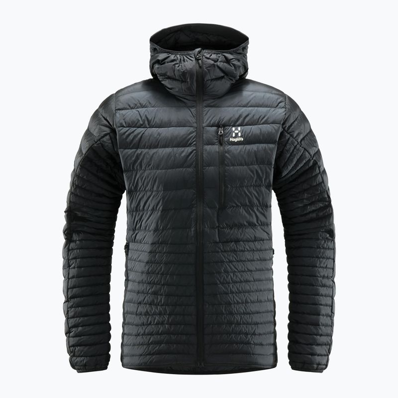 Pánska páperová bunda Haglöfs Micro Nordic Down Hood black 605047