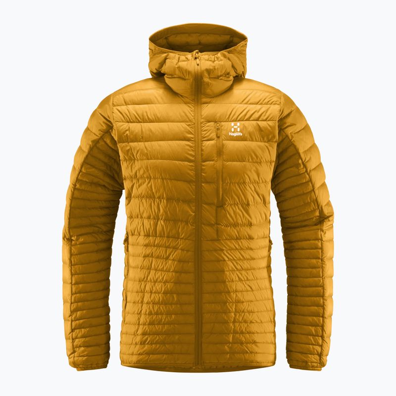 Pánska páperová bunda Haglöfs Micro Nordic Down Hood yellow 605047 7