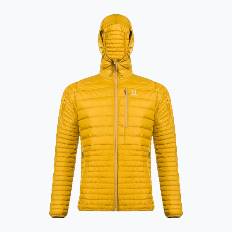 Pánska páperová bunda Haglöfs Micro Nordic Down Hood yellow 605047 4