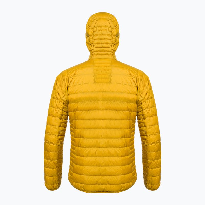 Pánska páperová bunda Haglöfs Micro Nordic Down Hood yellow 605047 5