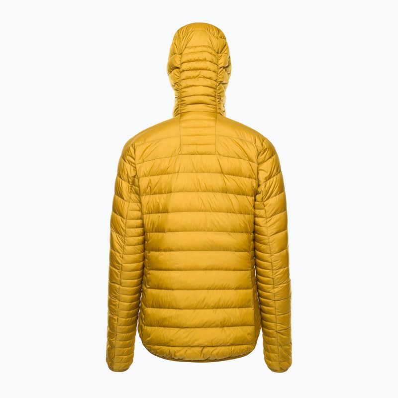 Dámska páperová bunda Haglöfs Micro Nordic Down Hood yellow 6050484Q4010 2