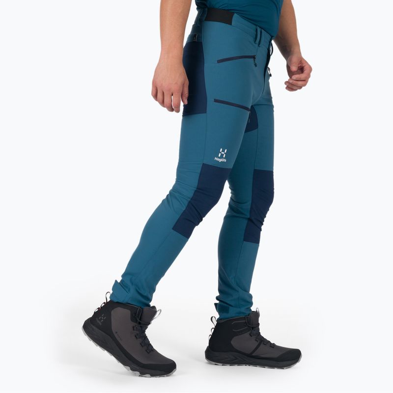 Pánske trekingové nohavice Haglöfs Mid Standard blue 605212 3
