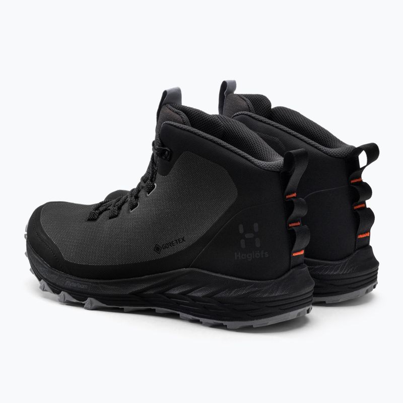 Haglöfs pánske trekové topánky L.I.M FH GTX Mid black 498860 3