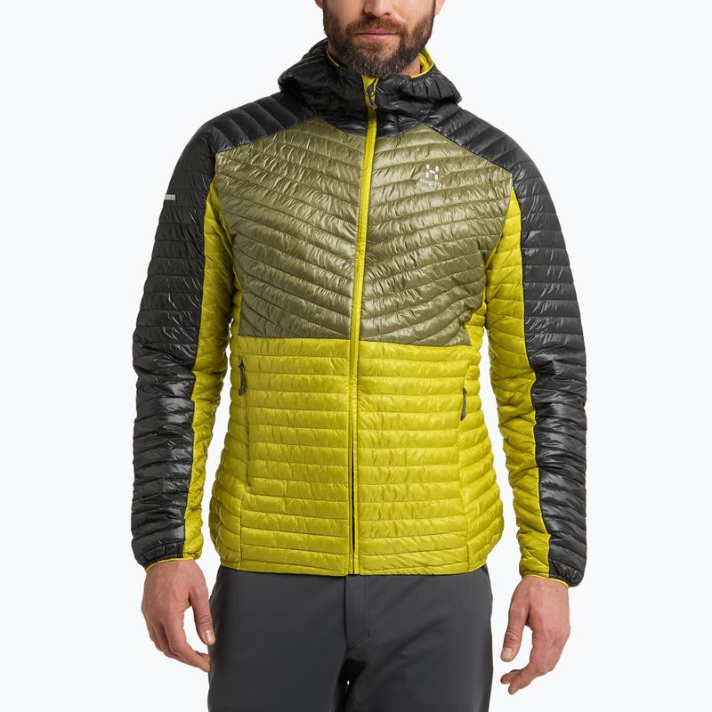 Haglöfs pánska páperová bunda L.I.M Mimic Hood zelená 604940