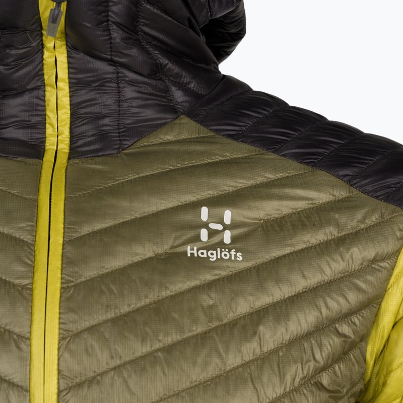 Haglöfs pánska páperová bunda L.I.M Mimic Hood zelená 604940 11
