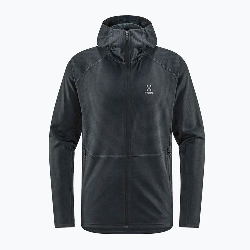 Pánska trekingová mikina Haglöfs Skuta Hood black 605071