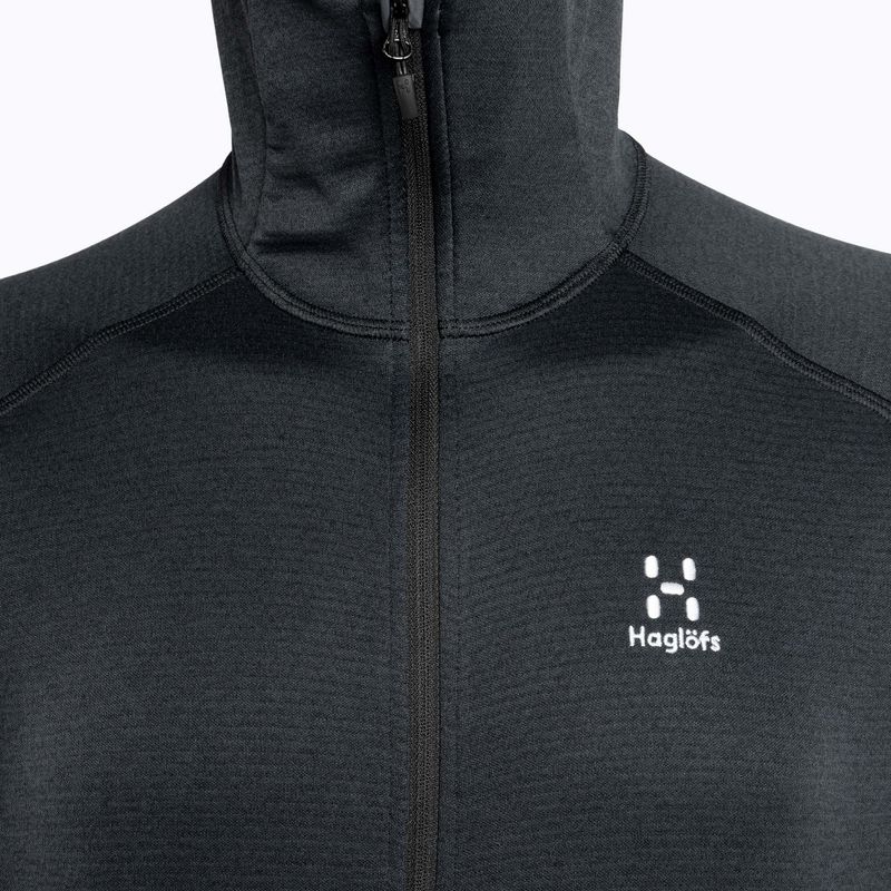 Pánska trekingová mikina Haglöfs Skuta Hood black 605071 3