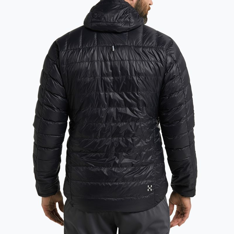 Haglöfs pánska páperová bunda L.I.M Down Hood black 605353 3