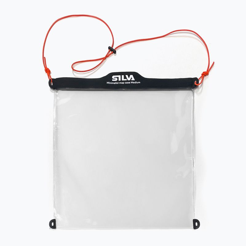 Obal na mapy Silva Minimalist Map Case Medium transparentny/czarny