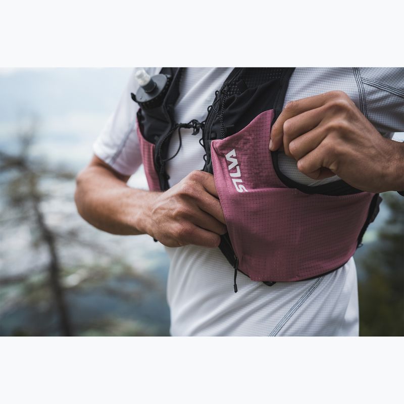 Silva Strive Fly Vest bežecká vesta rose 6