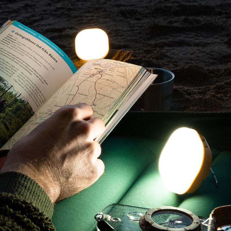 Silva Glow Recharge cestovné svetlo žlté 10