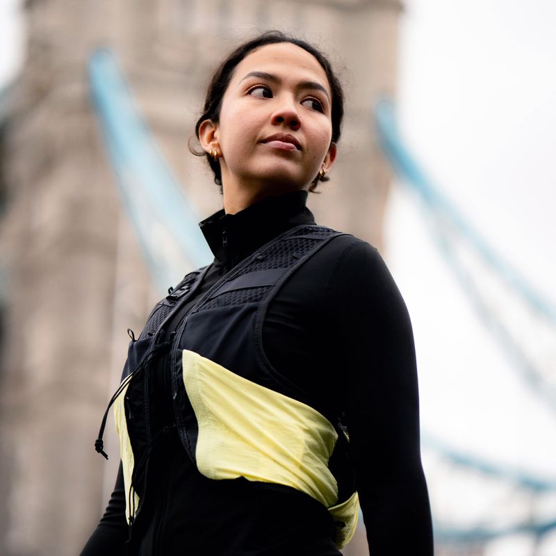 Bežecká vesta Silva Strive 10 yellow 11