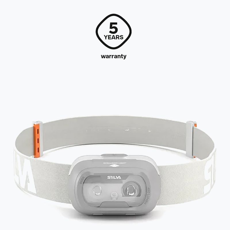 Čelovka Silva Seek 600 Recharge Midnight light gray 2