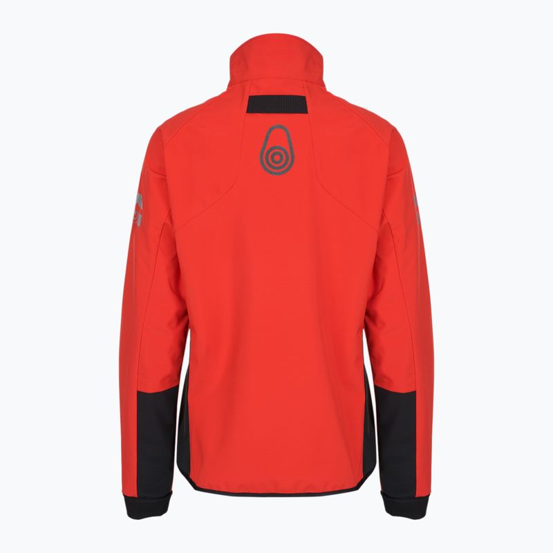 Pánska jachtárska bunda Sail Racing Spray Softshell bright red 2
