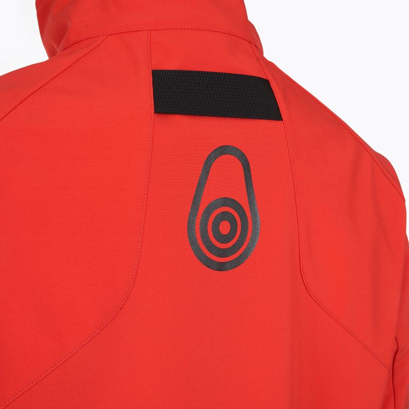 Pánska jachtárska bunda Sail Racing Spray Softshell bright red 7