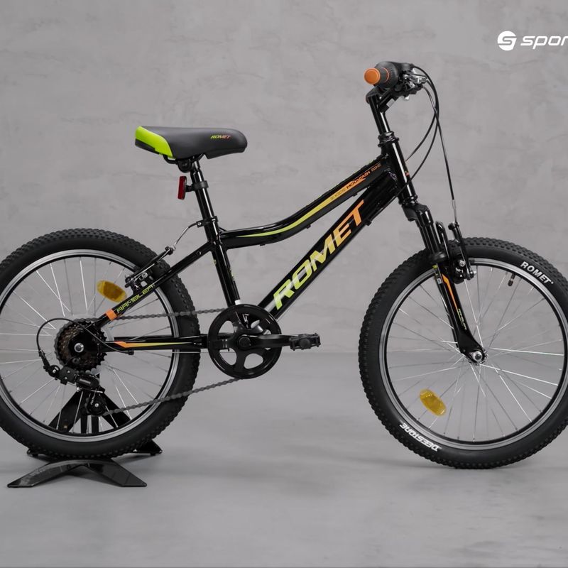 Detský bicykel Romet Rambler 20 Kid 2 čierny 2220619 15