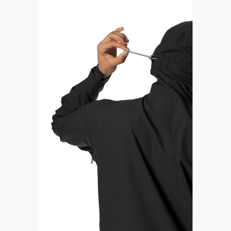 Pánska bunda do dažďa Houdini BFF true black 3
