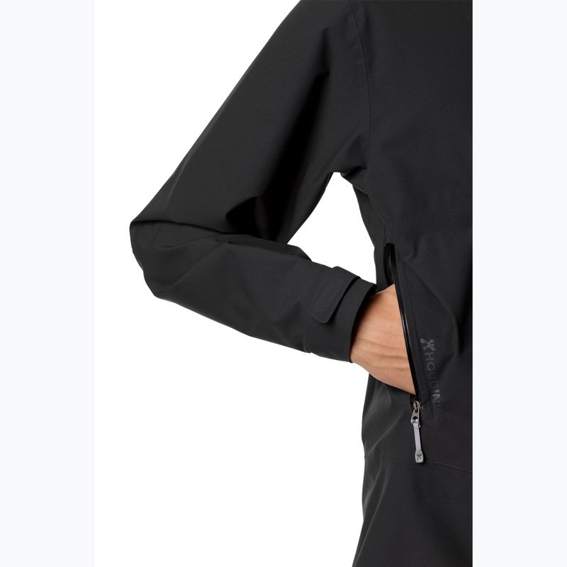 Pánska bunda do dažďa Houdini BFF true black 5