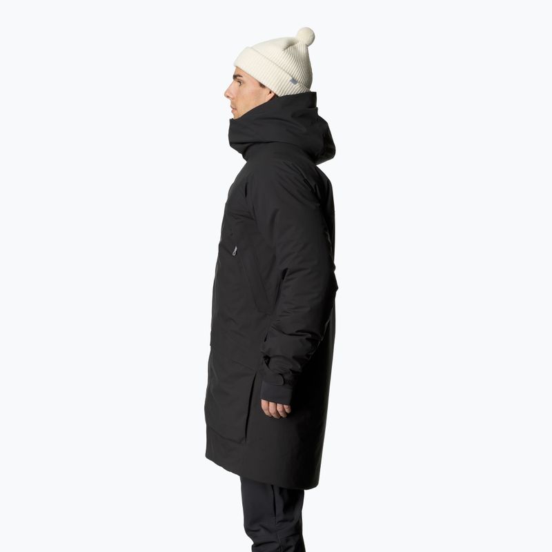 Pánska zateplená bunda Houdini Fall in Parka true black 4