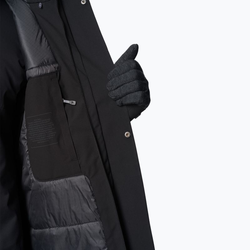 Pánska zateplená bunda Houdini Fall in Parka true black 8