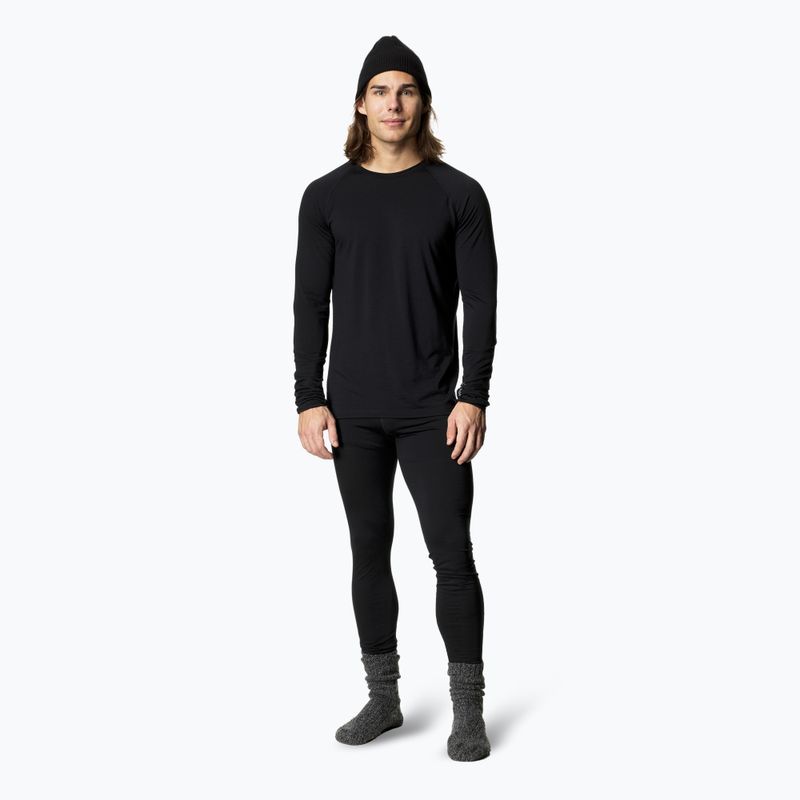 Houdini Desoli Light Crew Thermal Active s dlhým rukávom true black 2